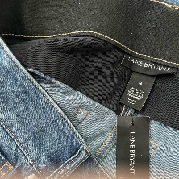 LB Jean Skinny Power Pocket Super Stretch Deconstructed & Released Hem - Picture 7 of 7